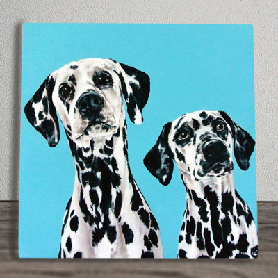 Brother & Sister Ceramic Tile  Wall Decor