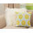 Citrus Slice Design Square 100% Cotton Pillow-879712842