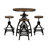 Kerome 5-piece Adjustable Round Bar Stool Set-102506920