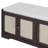 Rattan Doors Shoes Storage Bench-1868483888
