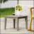 Hampton Acacia Wood Side Table with Durable Construction and Sleek Design for Outdoor Use-1744269877