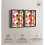 Bauhaus Harmony Duo Shadowbox Print Modern Abstract Art Set by Art Remedy, Black Frame, 10 x 15-1848111442-1848111446