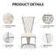 Polyester Blend Upholstered Accent-1720402770