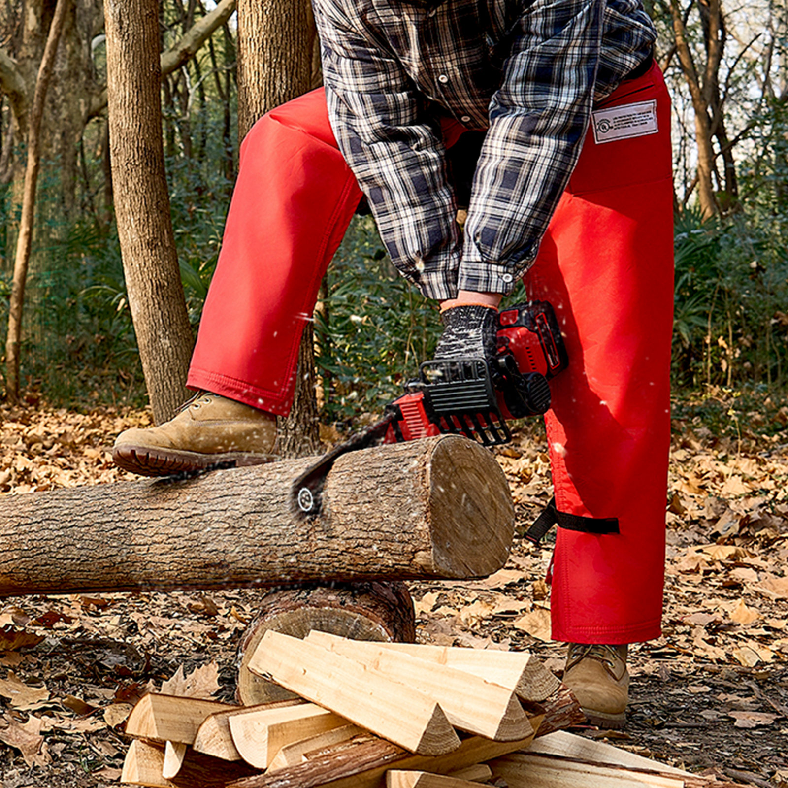 WFX Utility™ Chainsaw Chaps 34.2" Apron Style Forestry Chainsaw Safety ...