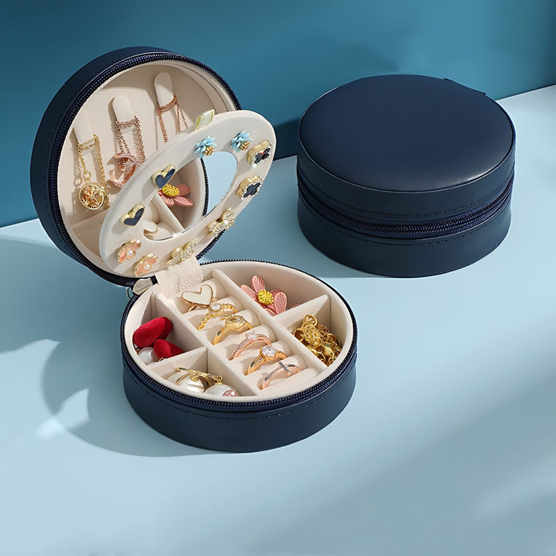 Boîte à bijoux +, Bleu marine