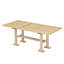 Farmhouse Extendable Dining Table Set With Removable Leaf, Upholstered Chairs, And Bench For Versatile Seating And Elegant Design