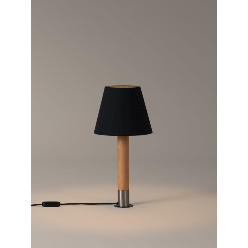 Basica M1 Table , Nickel, Black