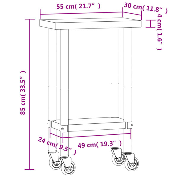 Dimensions du produit