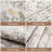 6' x 9' Beige Area Rugs Living Room Rug Washable Modern Abstract Rug Floor Carpet for Bedroom Dining Room Home Office Farmhouse Nursery-1588522740-1588522741