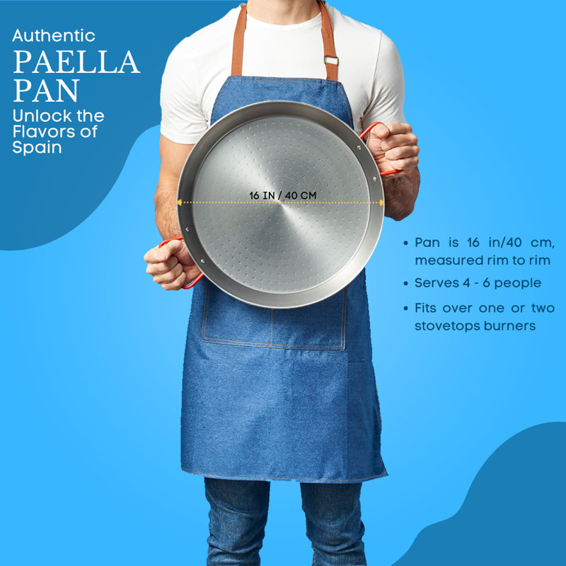 Poêle à paella Garcima, 16 po