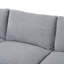 Spacious Sectionals Chenille 128 Inch Modern U Sofa For Home Theatre