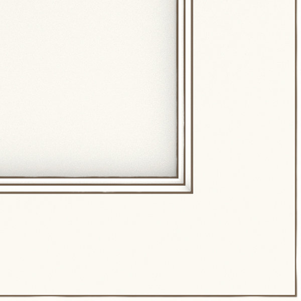 Dwelling Lanning Door Sample, Maple, White w/Caramel Glaze