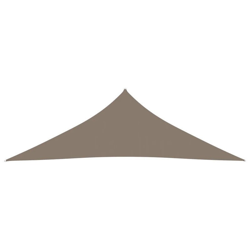 Angeville 2.5m x 2.5m x 3.5m Triangular Shade Sail, Taupe