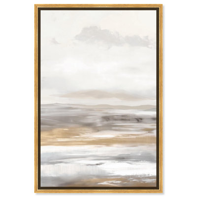 Desert Dunes I Canvas Boho Abstract Art by Art Remedy