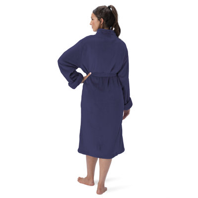Silk Touch Bathrobe Lava