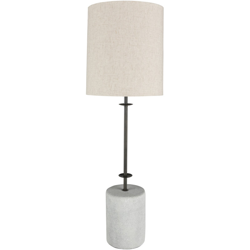 Lampe 1 lumière avec abat-jour tambour 34,25 po Ryelan