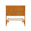 Lit plateforme en bois massif avec pied de lit assorti Ambrey-864761707-864761711