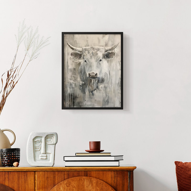 ANIMALS Series Cxxxv - reproduction encadrée de qualité supérieure - prête à être accrochée - aucun clou requis