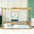 Canopy Floor Bed With Guardrails For Dreamy-1606087739-1606087738