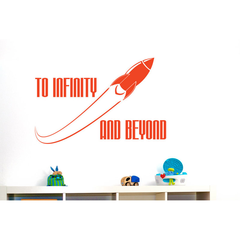 Wall Decal, Orange, Medium
