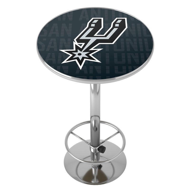 Table de bar avec repose-pieds NBA City, Spurs de San Antonio