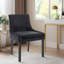 Chaise d'appoint rembourrée en velours côtelé Demarrion-1835431193