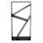 45cm W Metal Log Rack