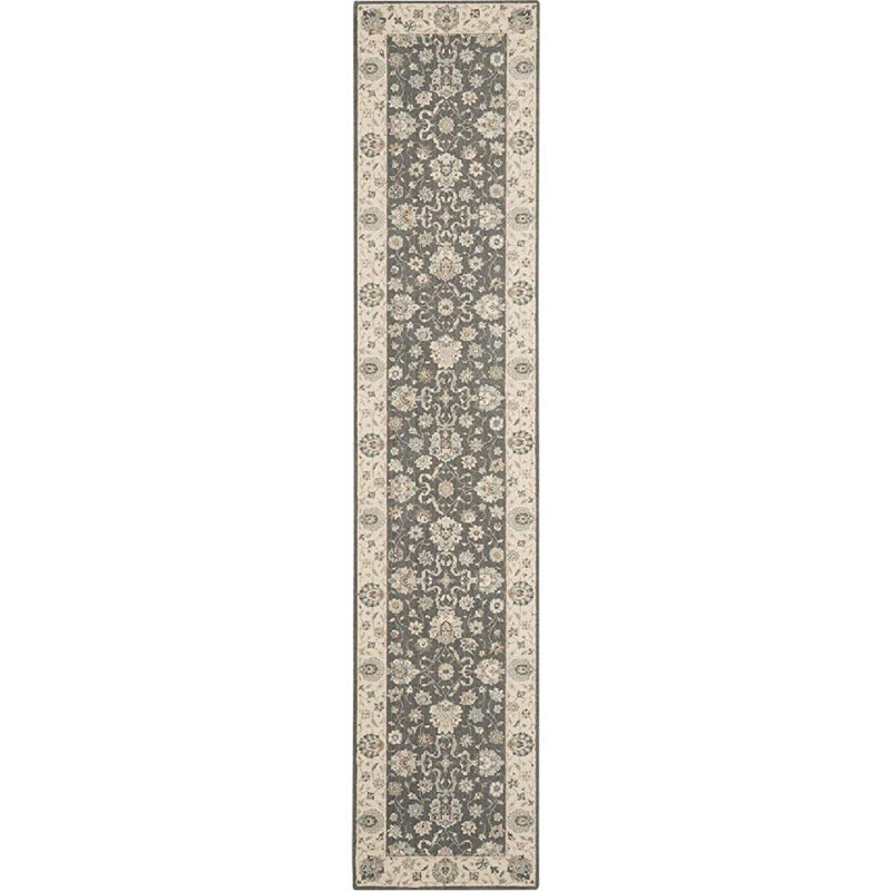 Isadora Wool Oriental Indoor Rug, Runner 2'6" x 12'