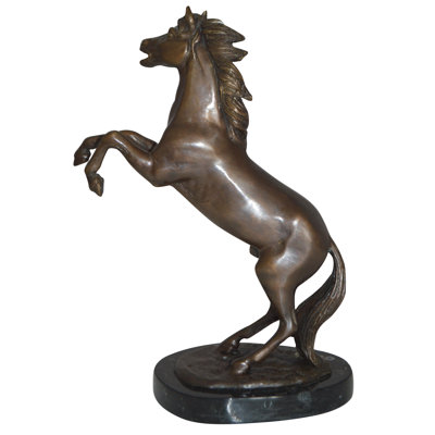 Jansen Rearing Horse Statue