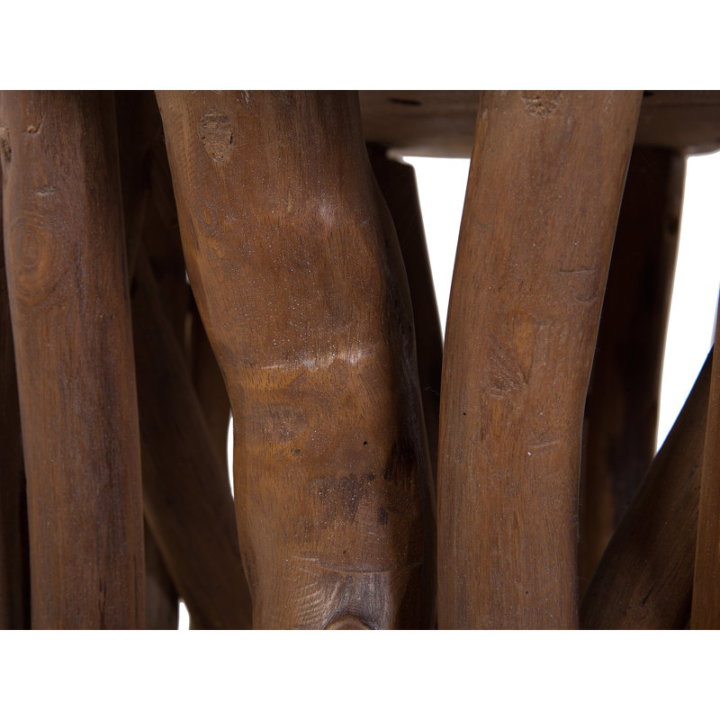 Pedestal End Table