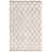 Natura Hand Woven Wool/Cotton Geometric Rug in Ivory/Natural-1938725886