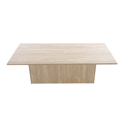 Modern Coffee Table With Pedestal