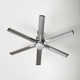 Kiska 60'' 6 Blade Ceiling Fan with LED Light Kit