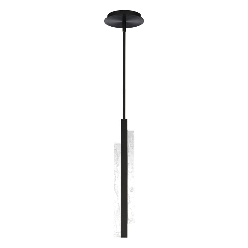Luminaire suspendu géométrique simple à 1 lumière Tandem