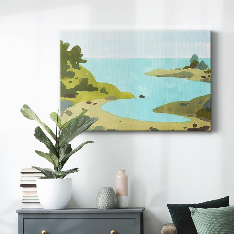Toile tendue Coastal Inlet IV-Gallery, H 18 po x l 27 po