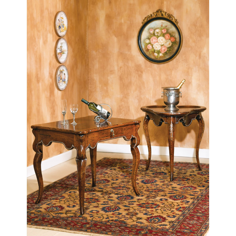 34" Solid Wood Console Table