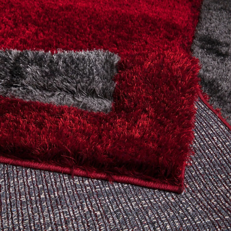 Selinski Machine Tufted Shag Area Rug, Rectangle 80 x 150cm