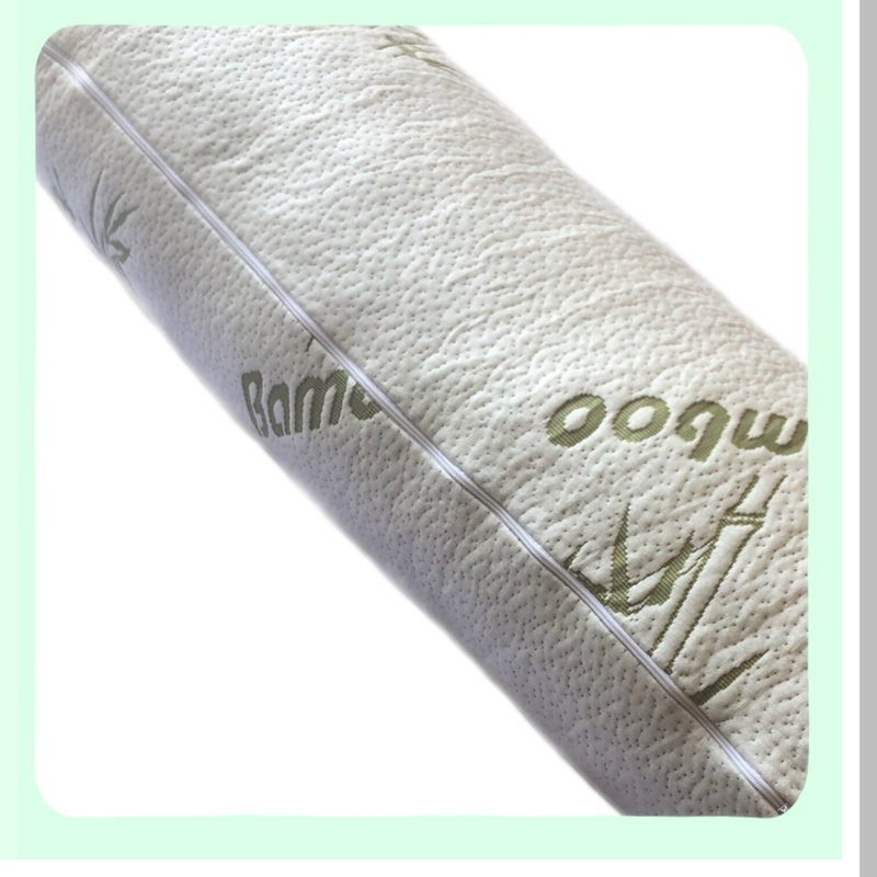 CoolComfort Shredded Memory Foam Body Pillow - Supportive & Hypoallergenic for a Restful Sleep Experience.