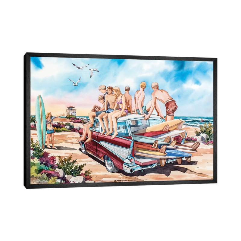 Room For One More by Bill Drysdale - Floater Frame Gallery-Wrapped Canvas Giclée on Canvas, Black Framed