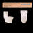 Bathroom Toilet In Matte Black, 1.1/1.6 Dual Flush, Easy Maintenance Black Elongated Toilet, Powerful Flushing Action-127296426