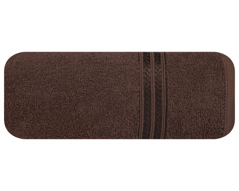 Hiranur Jacquard Hand Towel, Brown