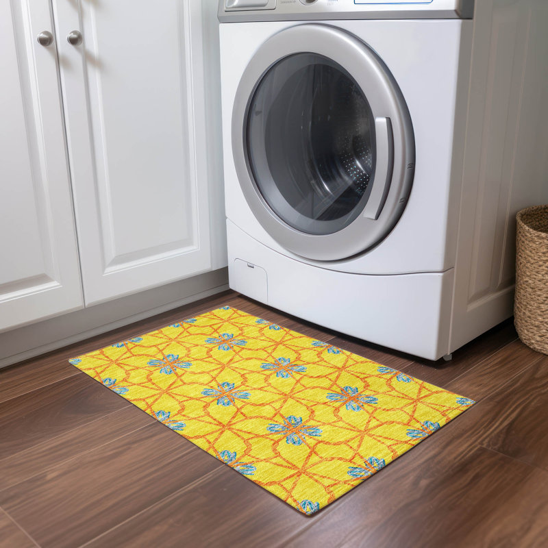  Chayden Area Rug with Non-Slip Backing, Rectangle 1'8" x 2'6"