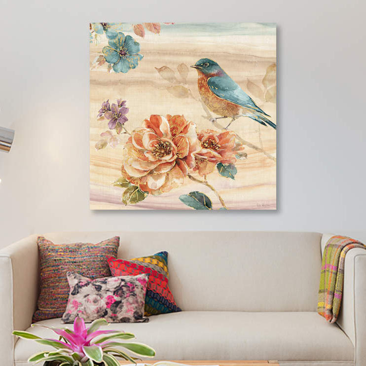 «Spice Nature III», reproduction sur toile, H 48 po x l 48 po x P 1,5 po, Toile tendue, Pas de tapis