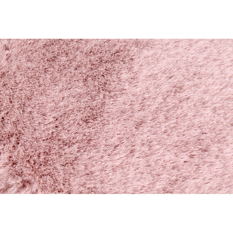 Elio Solid Colour Hand Woven Shag Area Rug, Rectangle 120 x 170cm