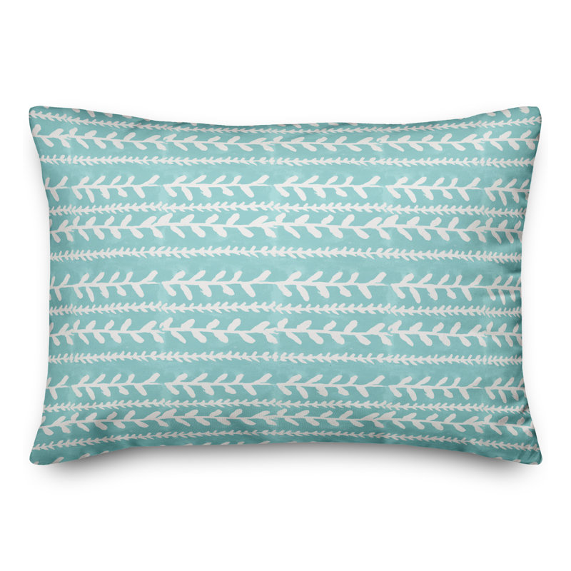 Floral Outdoor Throw Pillow