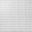 Arlo 3x11 3D Matte Ceramic Wall Tile 3.14 in. x 10.62 in. Glazed Ceramic and Porcelain Tile-2051274253