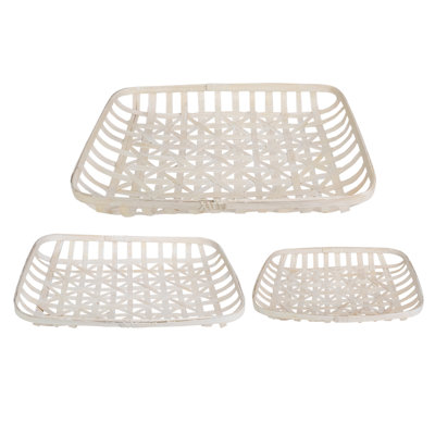 Paniers de table rectangulaires