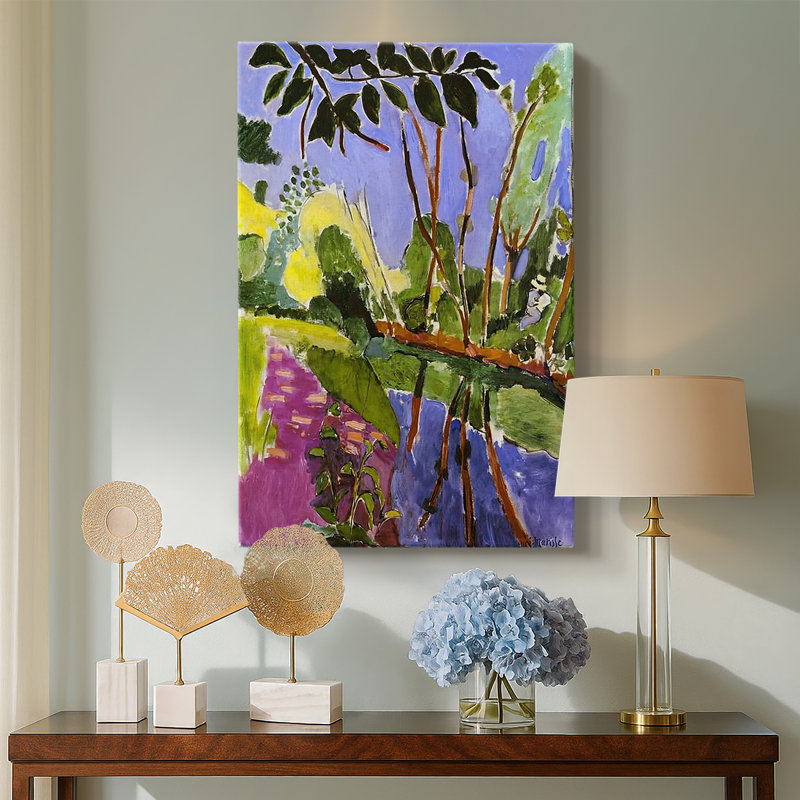 La berge, toile tendue par Henri Matisse, 18 x 27