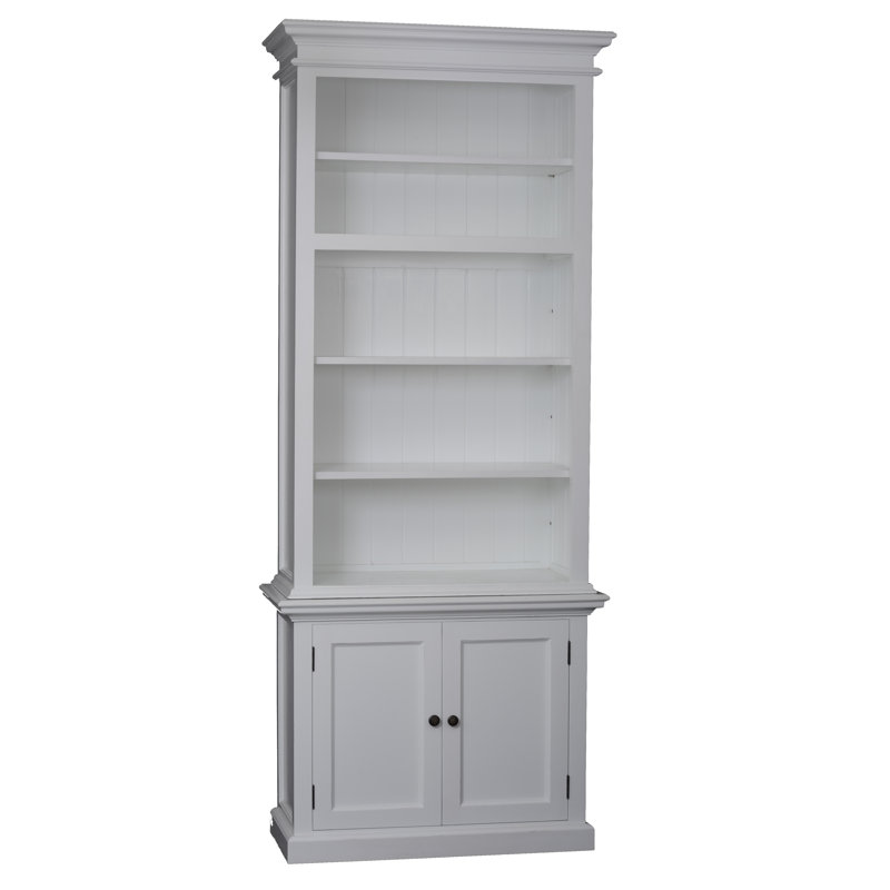 Jakeith Solid Wood Storage Bookcase | 86.6" H x 35.43" W