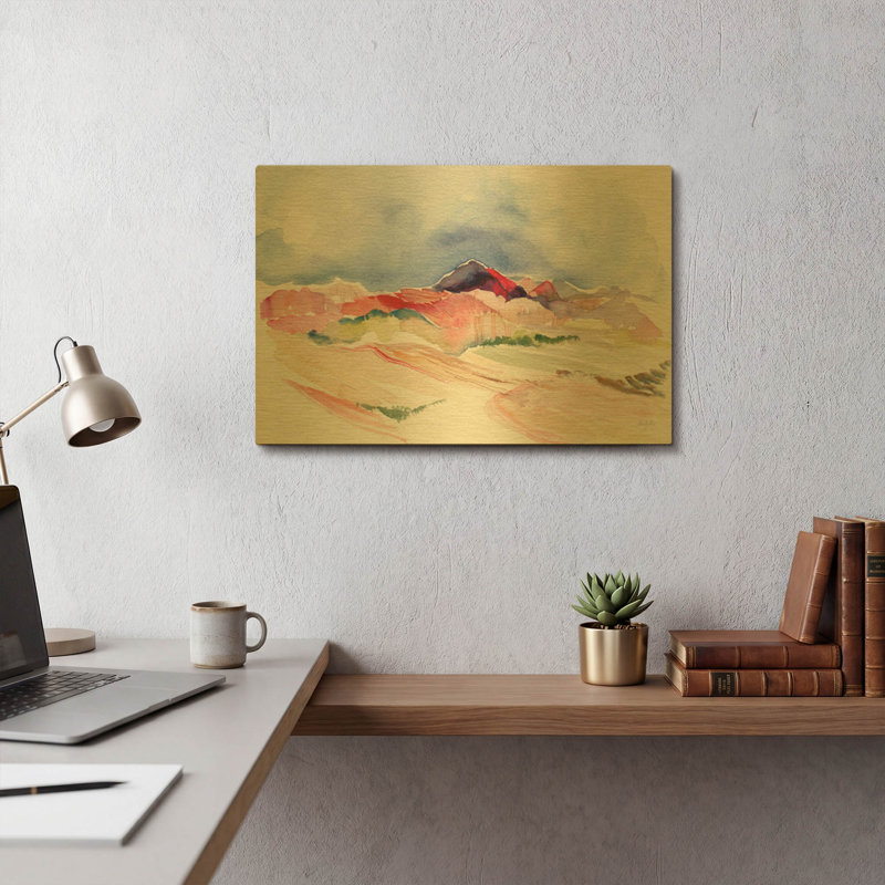 " Desertscape ", 16"x12"